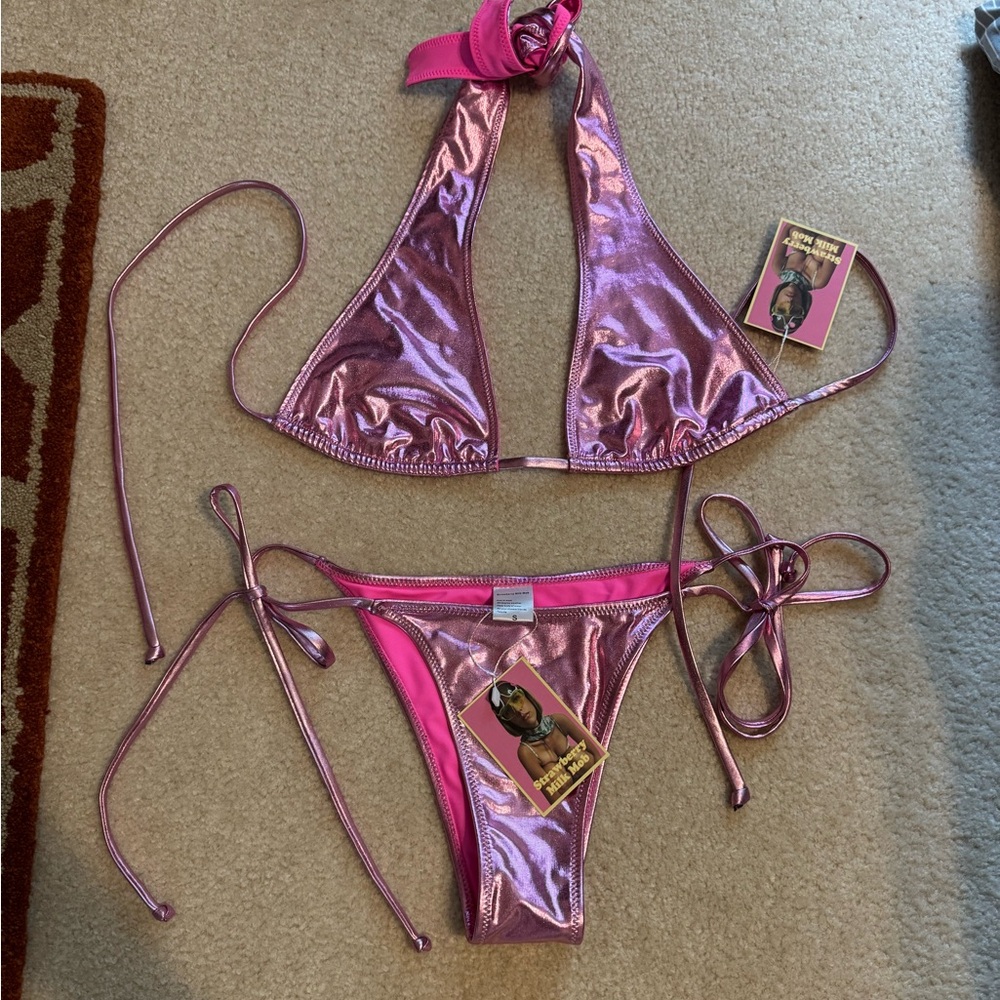 Strawberry Milk Mob Bikini